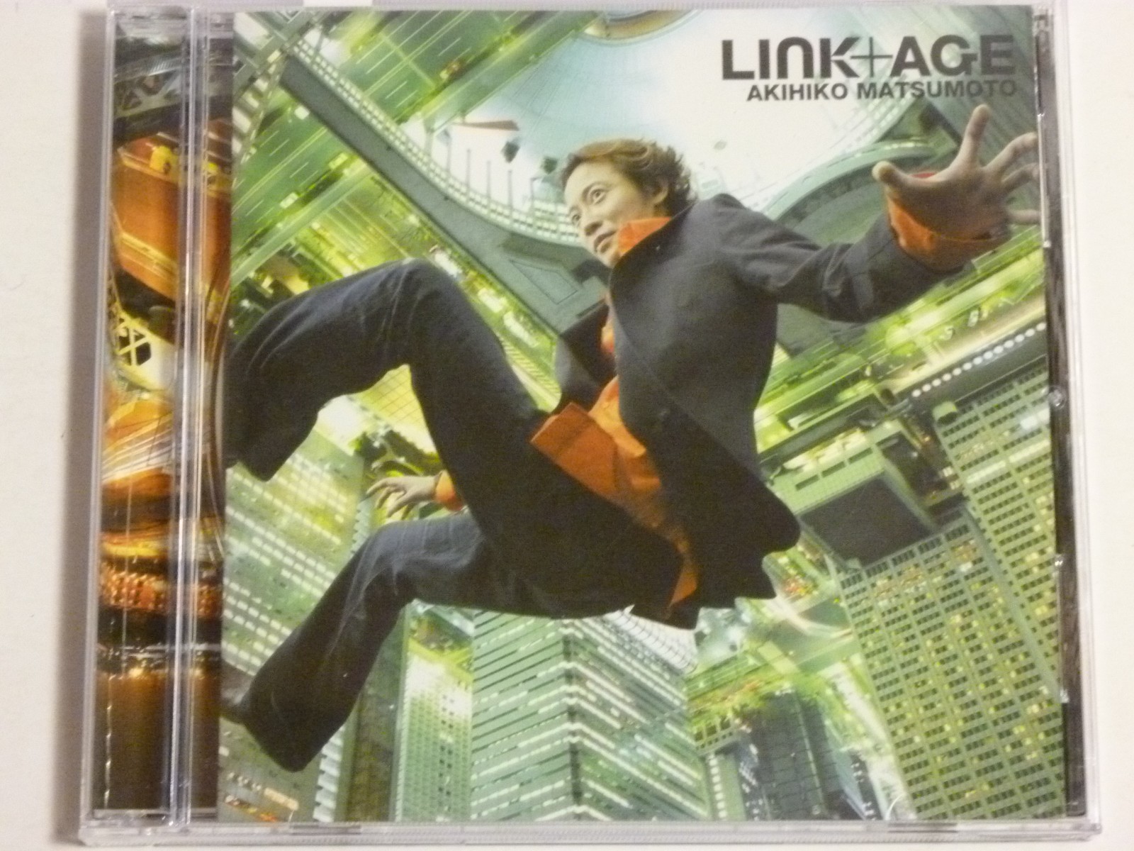 Link+Age Akihiko Matsumoto Music CD 10T Avex Japan IOCD-20171 Linkage Summer War