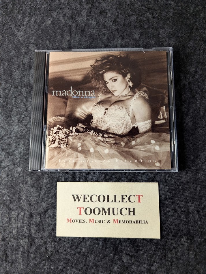 Madonna Like A Virgin 1984 CD 1988 Sire Edition 9 Tracks