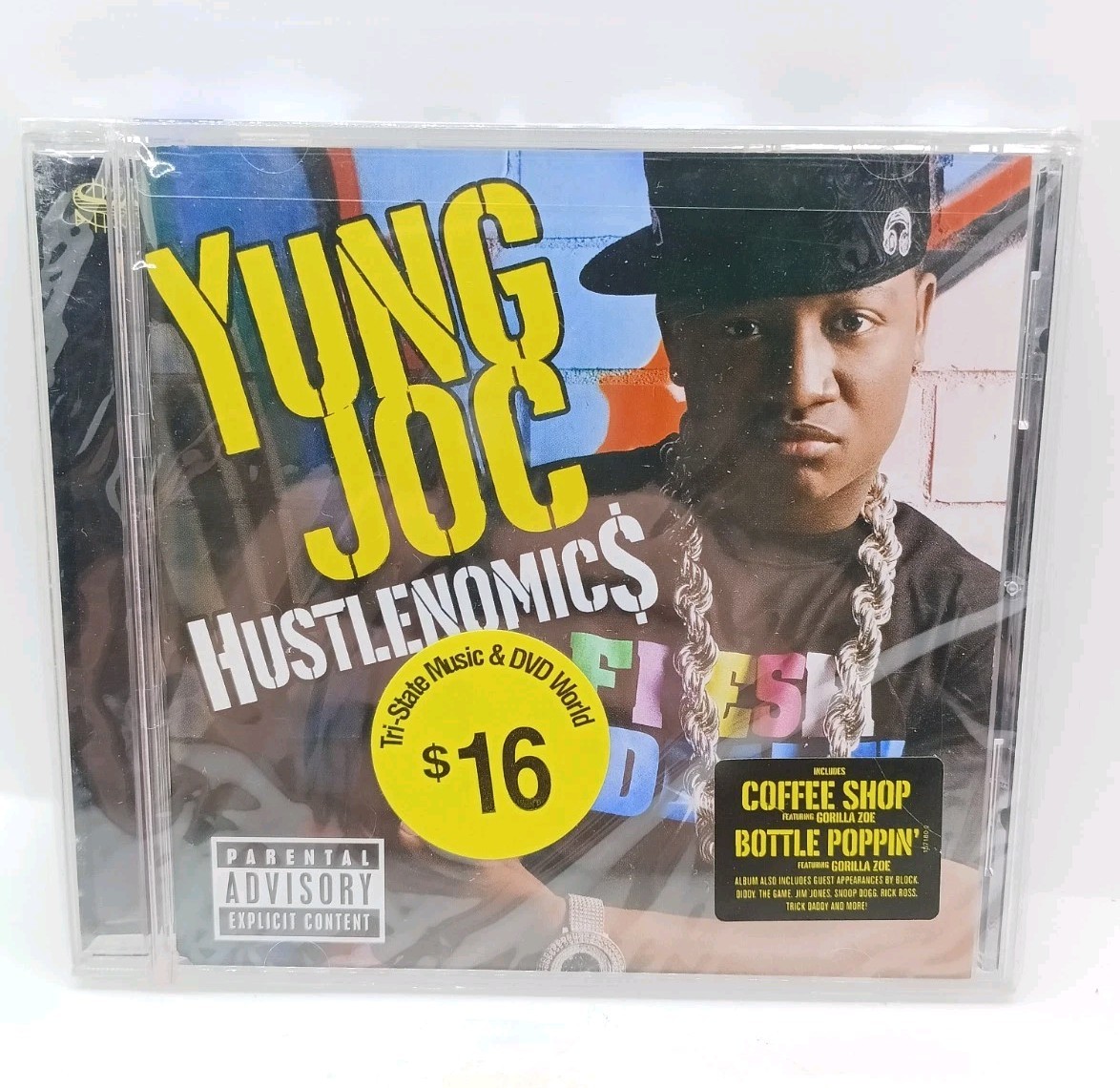Yung Joc – Hustlenomics CD 2007 Explicit Hip Hop Diddy Snoop Dogg New