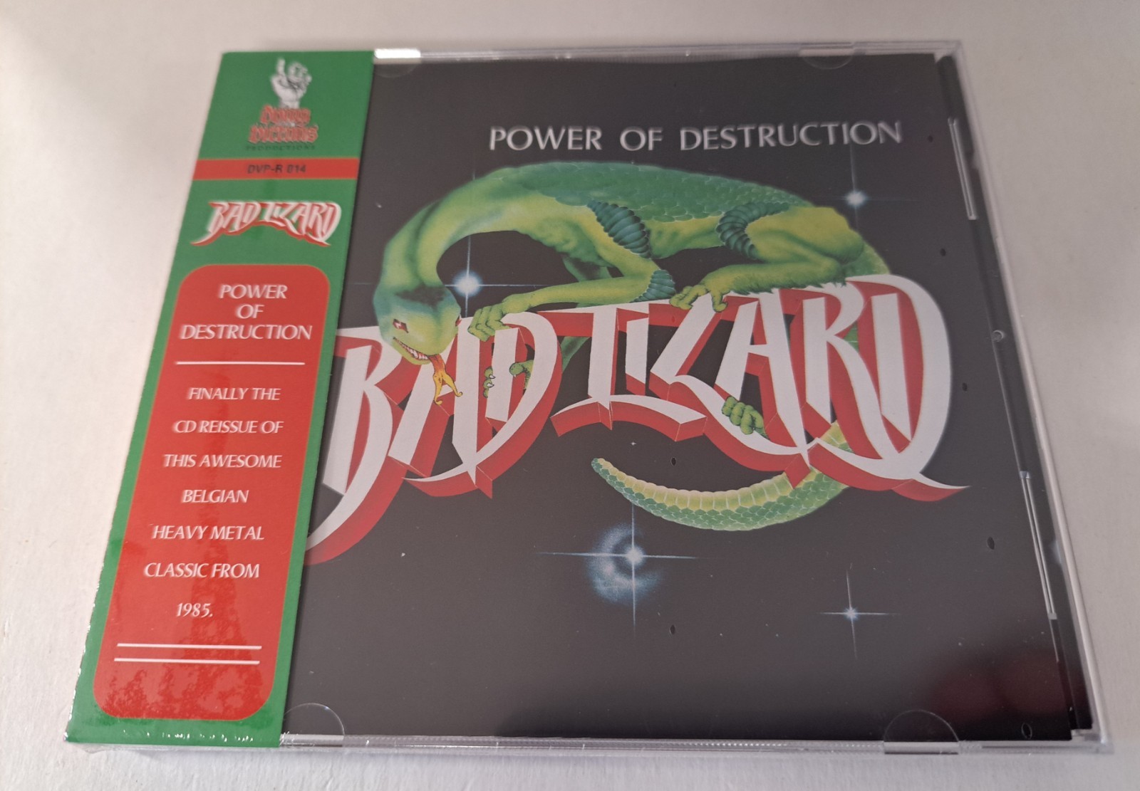 Bad Lizard Power Of Destruction New CD Hard Rock Metal Gipsy License
