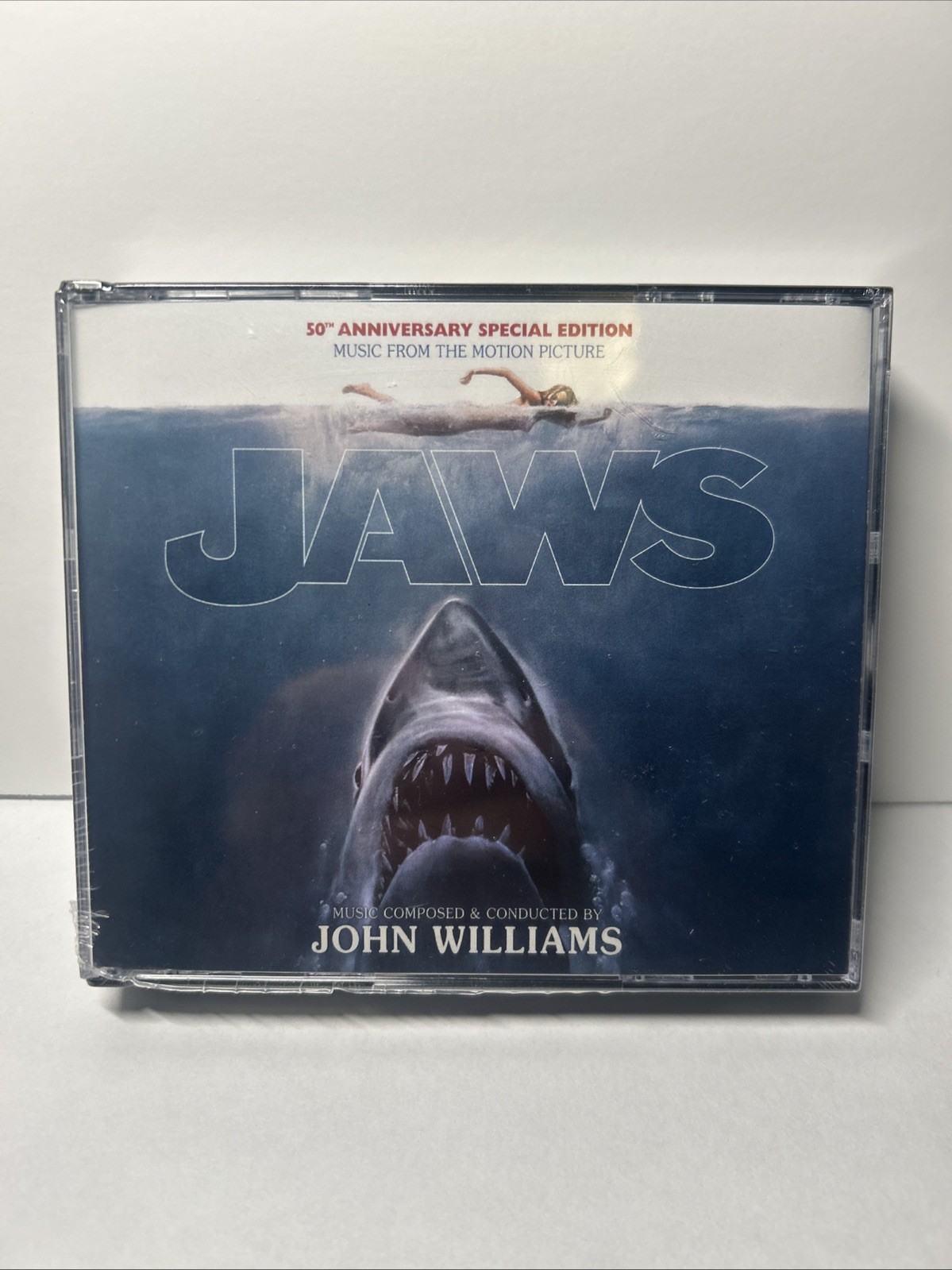 JAWS – 50th Anniversary Edition 3CD Soundtrack (Out of Print) – John Williams