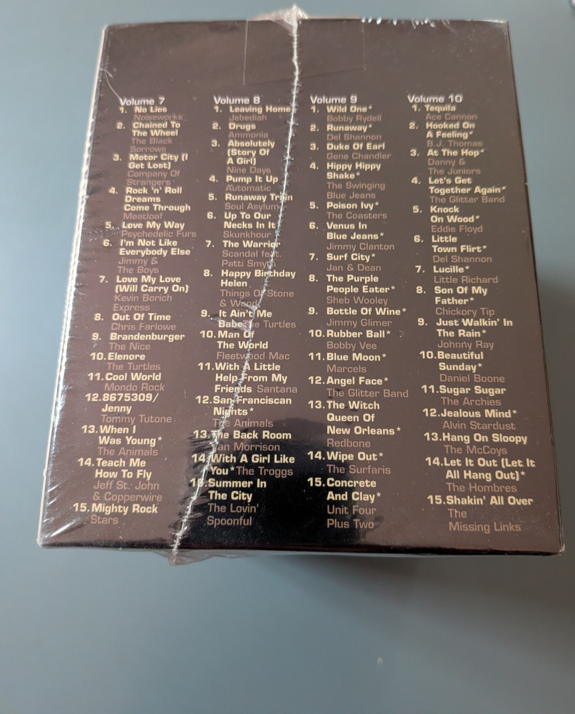 Box Of Rock CD 1-10 Set Various Artists, Sealed