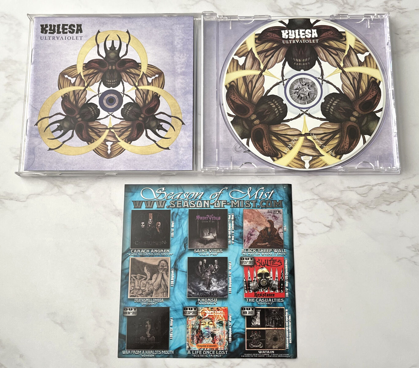 Kylesa Ultraviolet CD ORIGINAL 2013 Season Of Mist SOM 275 Neurosis RARE! OOP!