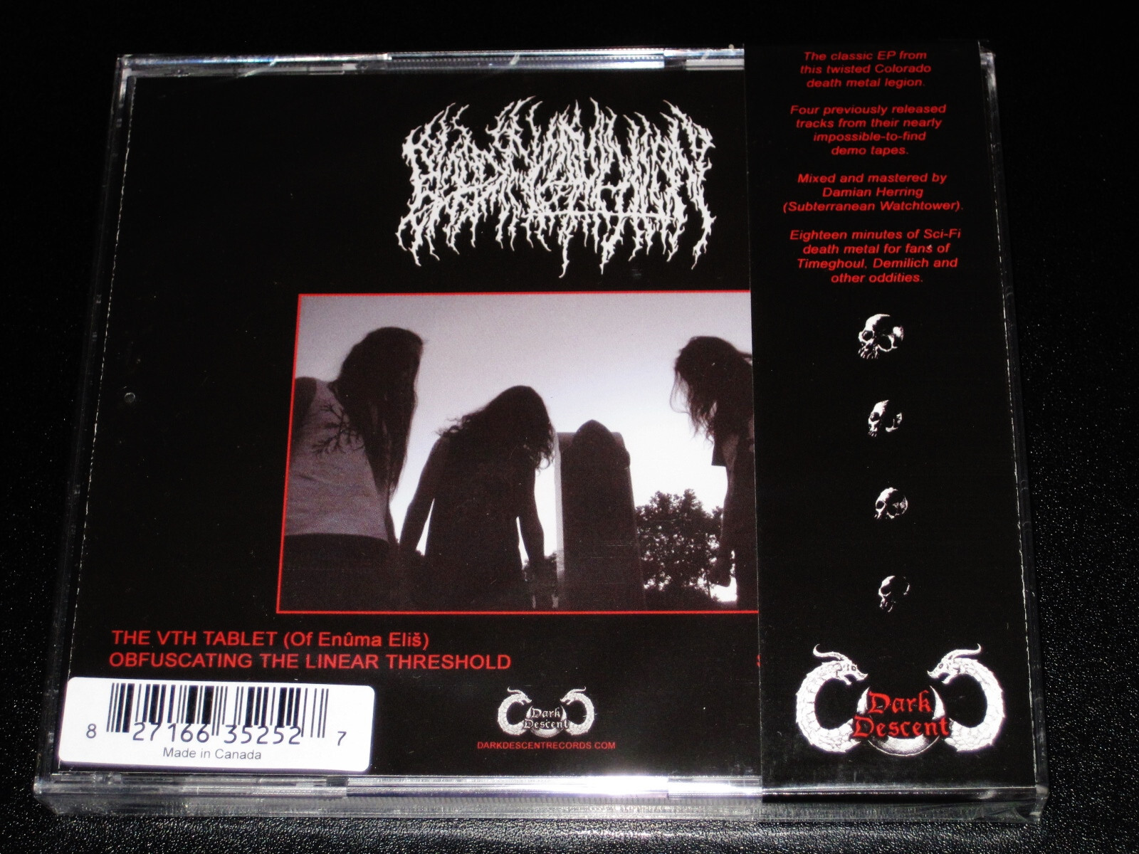 Blood Incantation: Interdimensional Extinction CD 2025 Reissue Dark Descent NEW