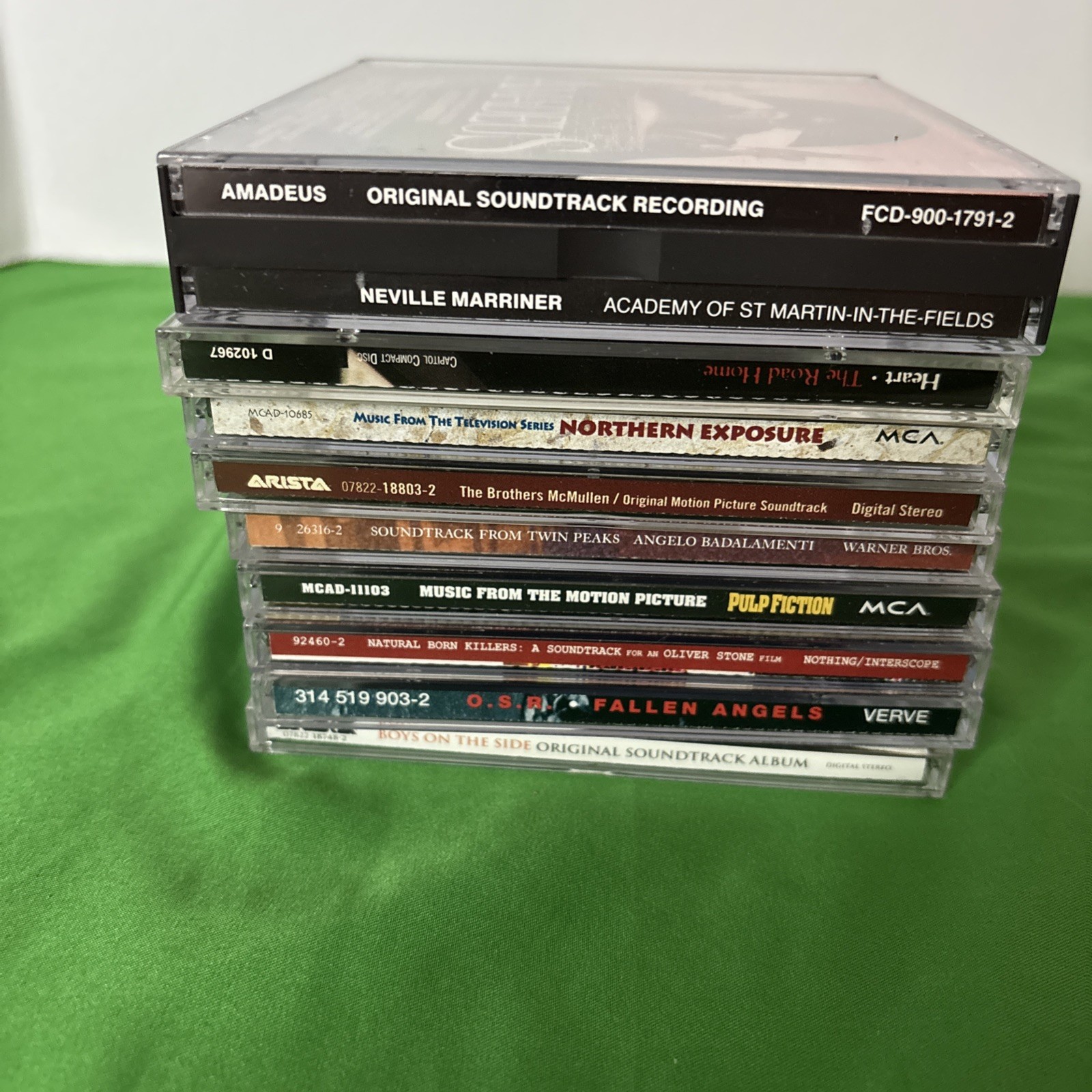 movie And Tv Show soundtrack cd lot Natural Killers Pulp Fiction Twin Peaks