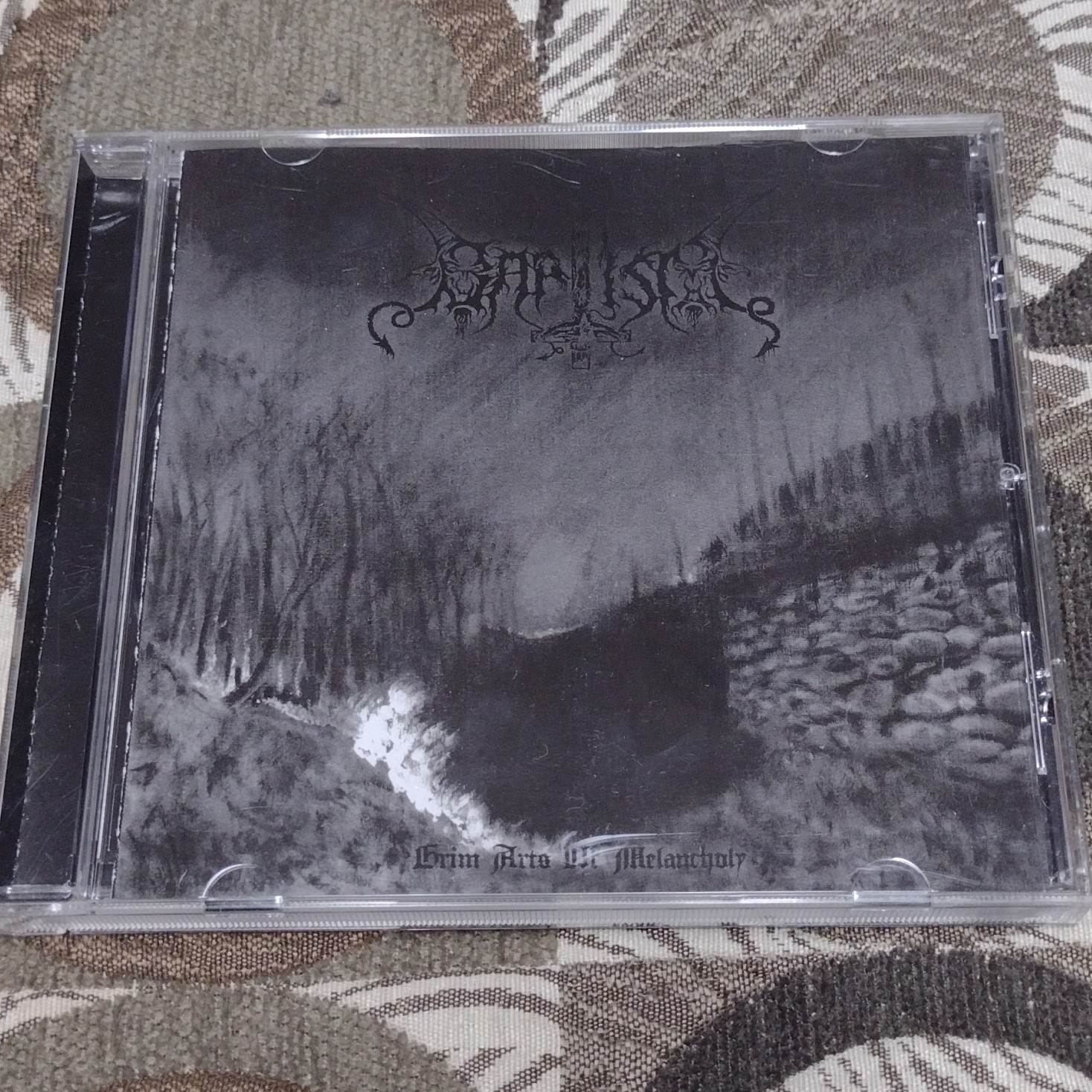 Baptism Grim Arts Of Melancholy CD Northern Heritage 2008 Black Metal Jewel Ca…