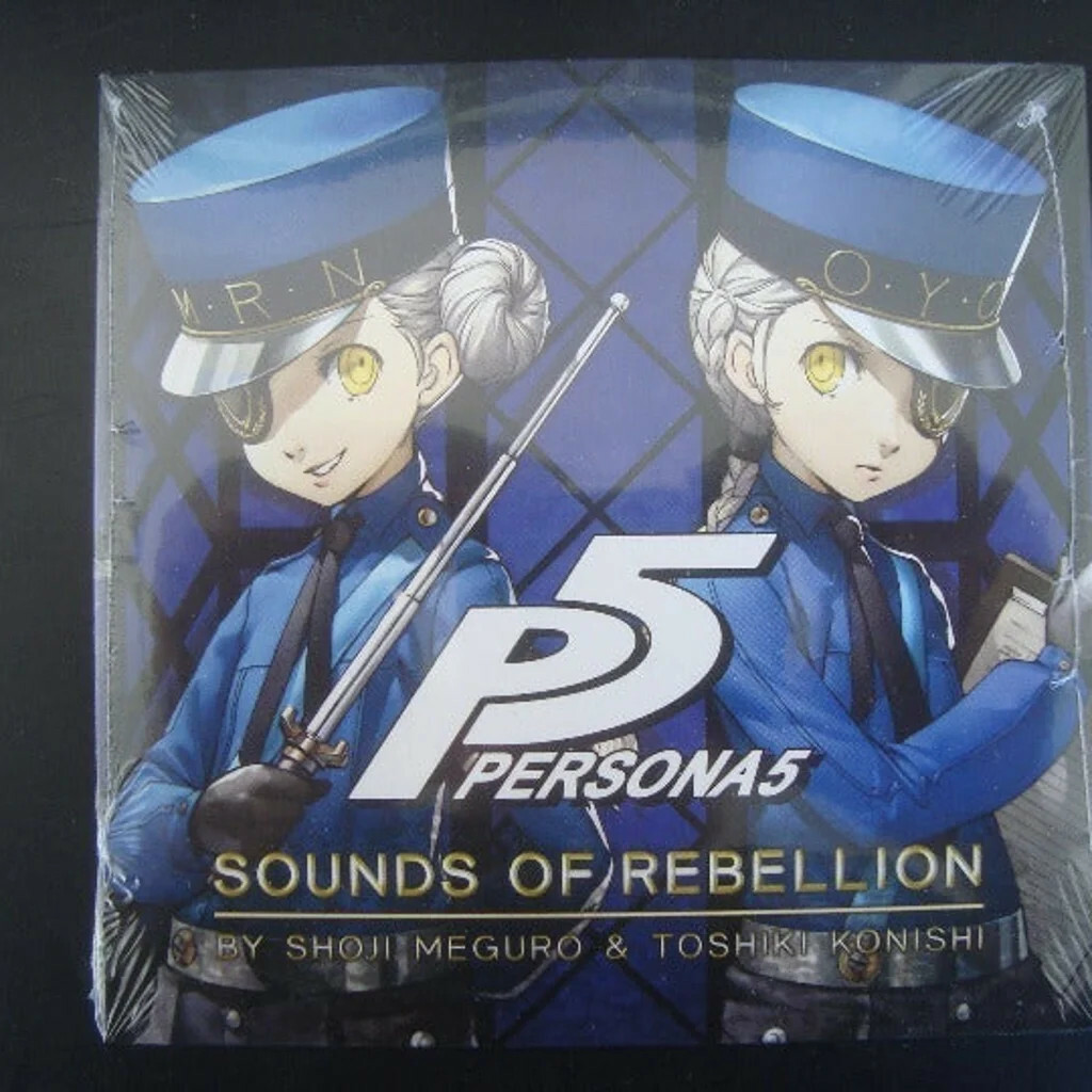 Persona 5 P5 Sounds of Rebellion Soundtrack CD Atlus SEALED promo