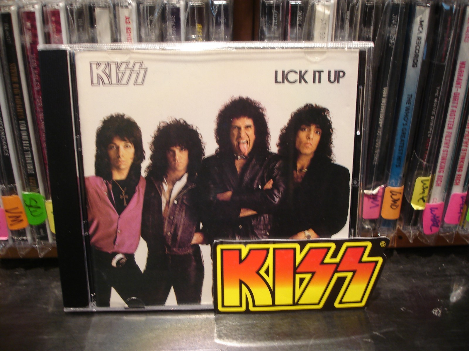 KISS ~ Lick It Up ~ ( CD, 1986 GERMAN IMPORT Mercury – 814 297-2 )