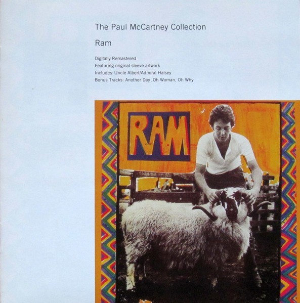 Ram [Remastered, Bonus] CD Paul McCartney Collection / MINT