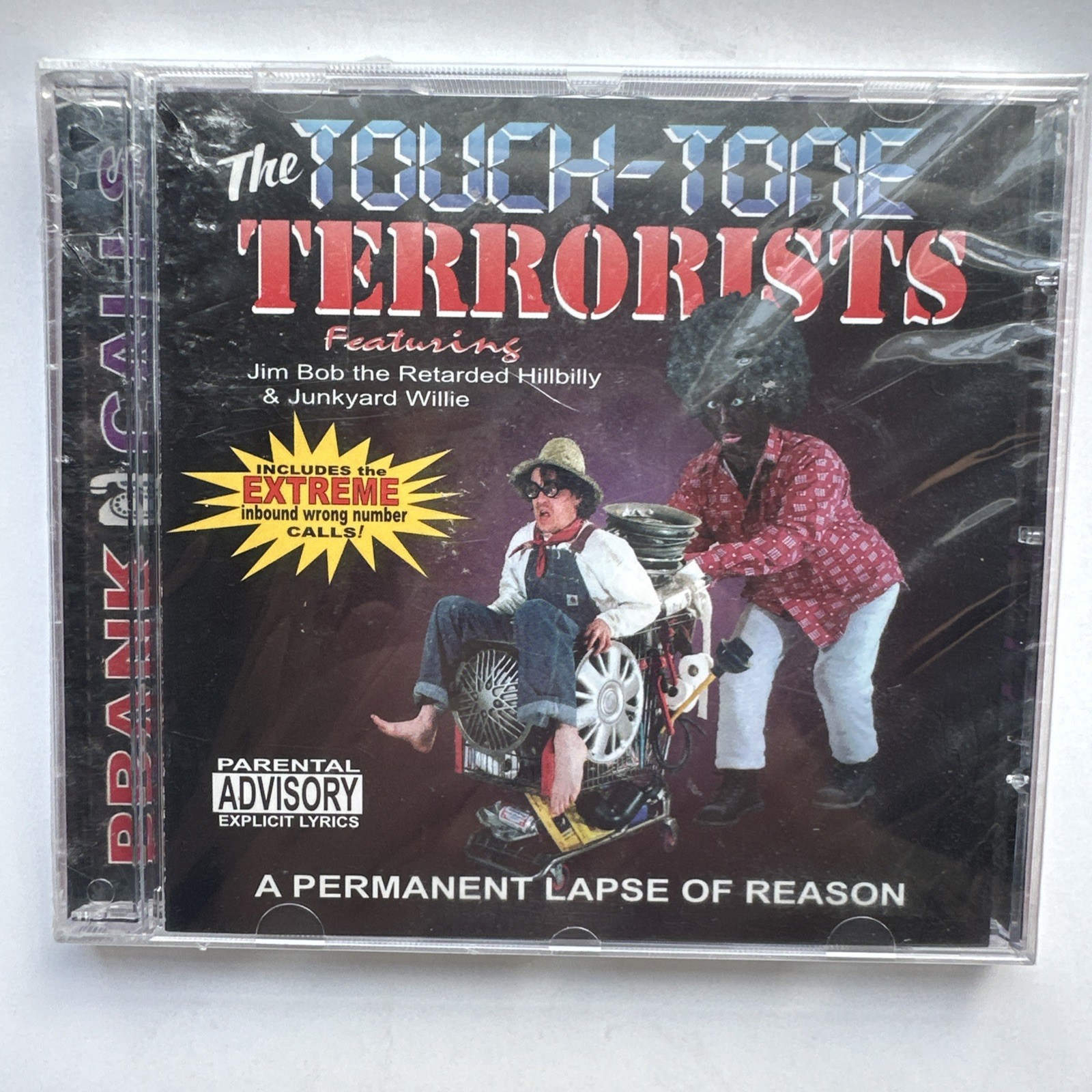 Prank Phone Calls CD Touch Tone Terrorists Appetite For DisRuption ‘98 Rare New
