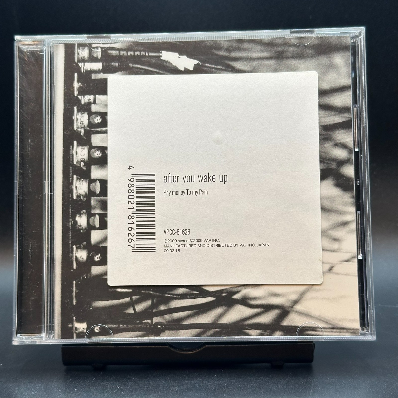 Pay money To my Pain / after you wake up First Edition 2009 Japan OBI CD