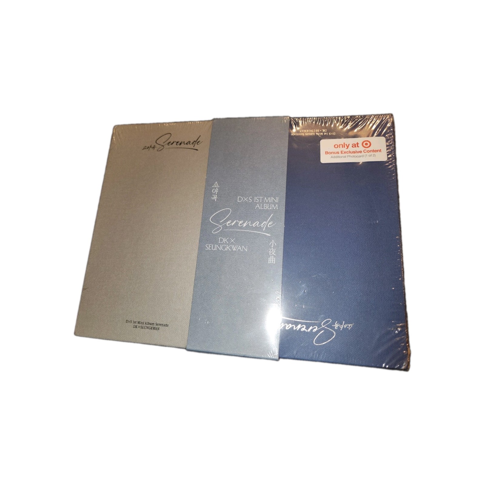 DXS (Seventeen) – DxS 1st Mini Album Serenade Blue Version CD Photo Book
