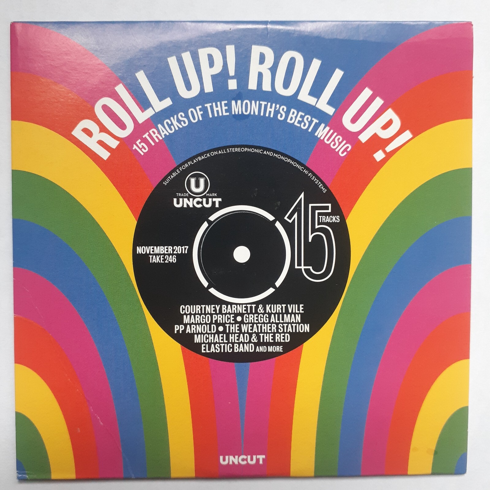 Uncut Roll Up! CD Compilation Tricky Gregg Allman The Weather Station Kurt Vile