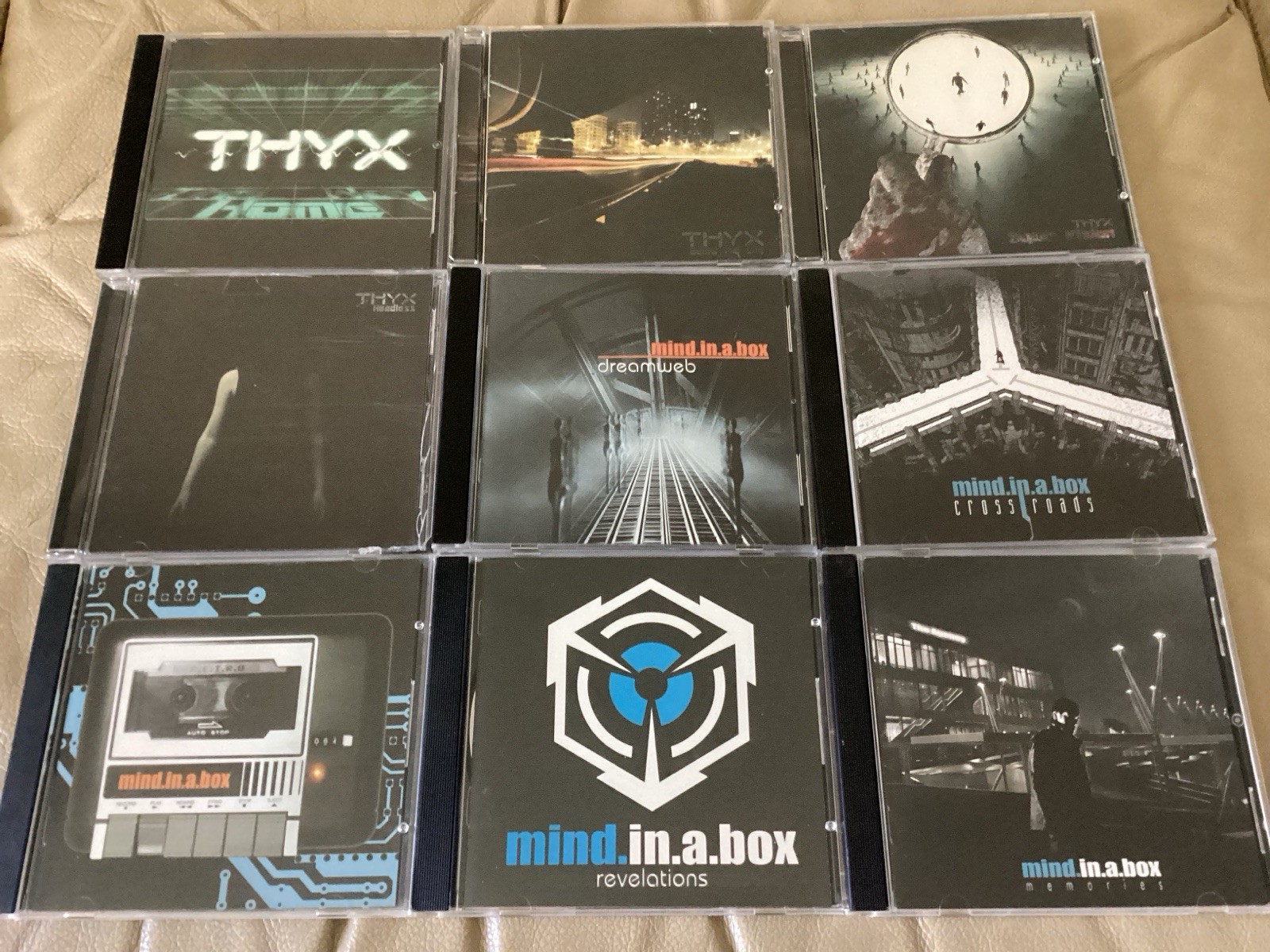 Mind In A Box THYX CD lot! Industrial EBM synthpop music! Mesh Covenant VNV