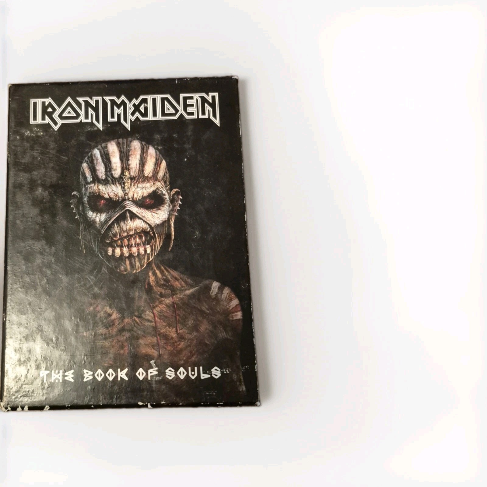 Iron Maiden The Book of Souls CD Deluxe Edition Hardbound Book Heavy Metal Rock