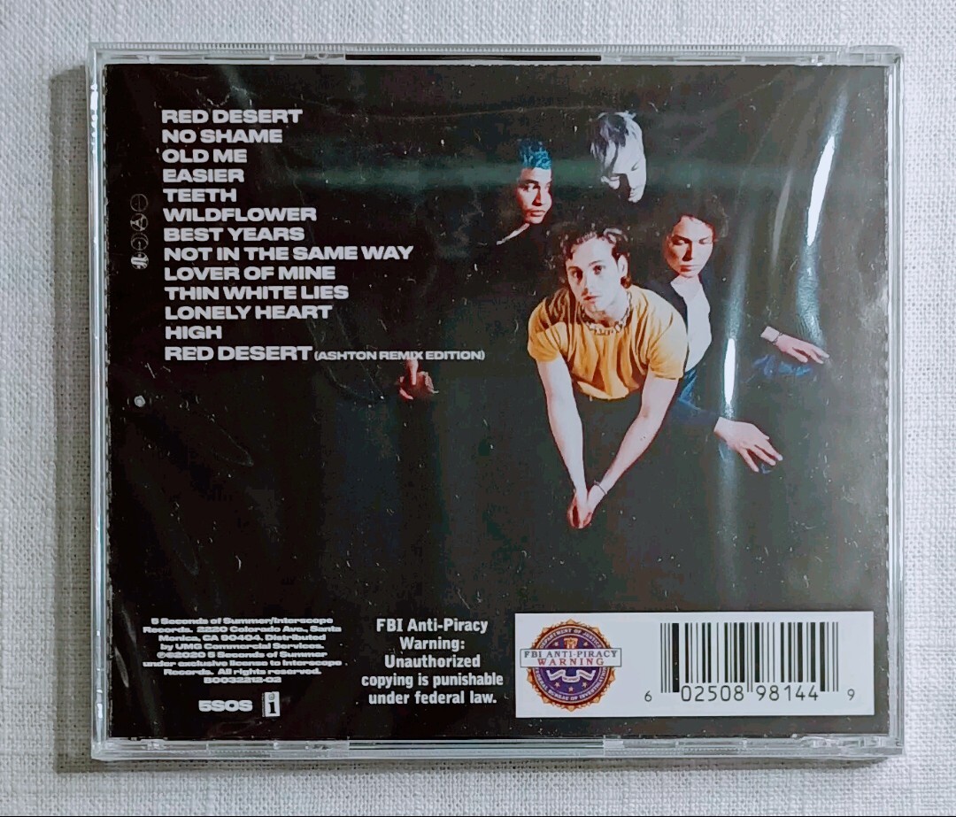 5 Seconds of Summer CALM – Ashton Edition – 5SOS CD 2020 Brand New