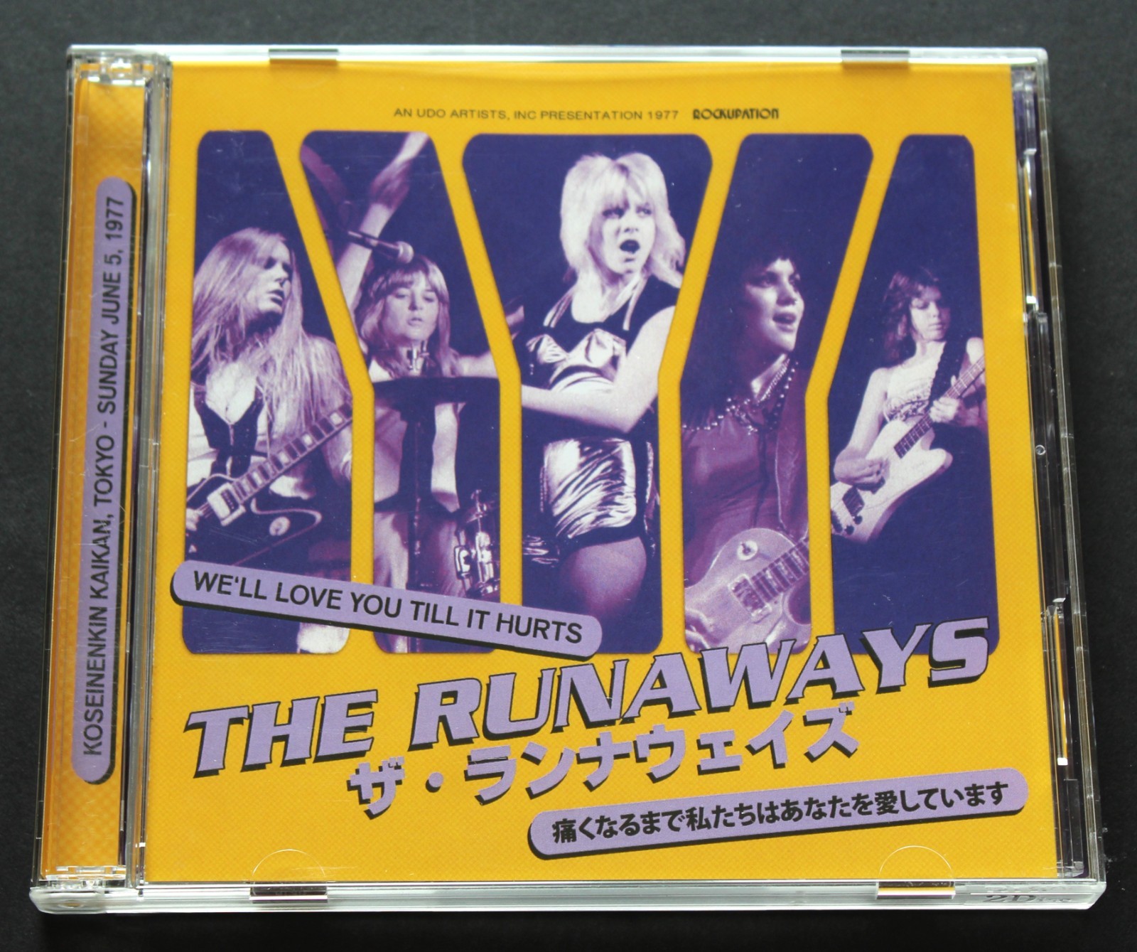 the Runaways Love You Till it Hurts Live Japan 1977 Full Show 2CD