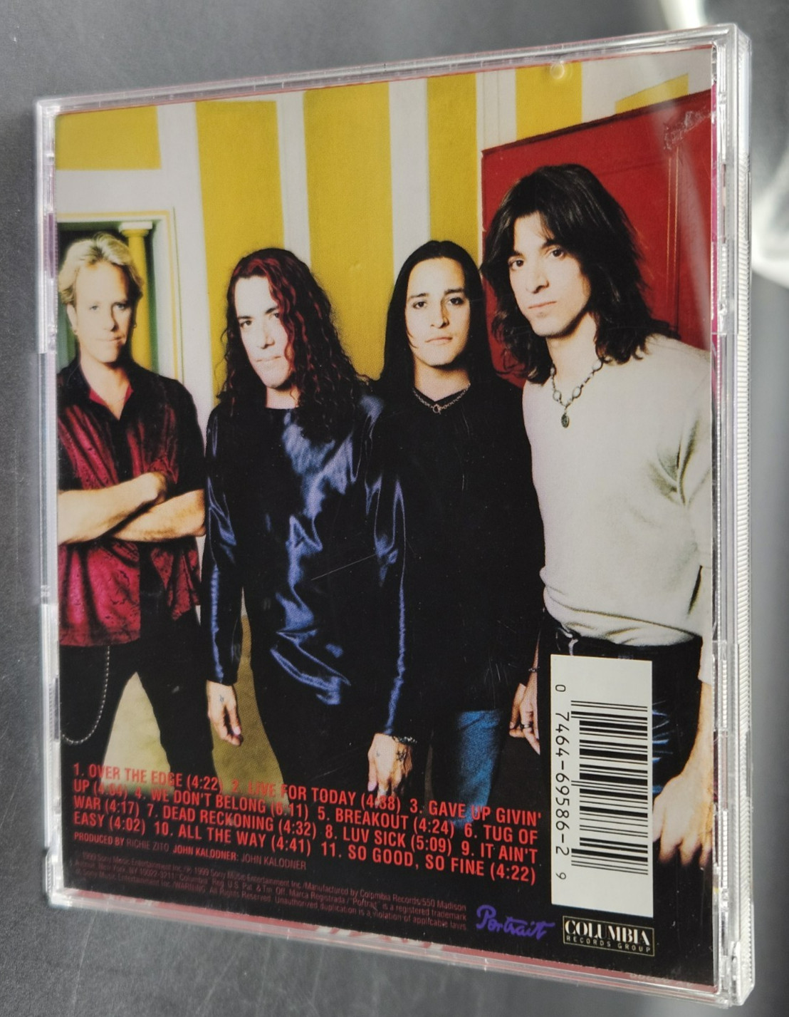 Ratt – Self Titled (CD 1999, Sony Music) Hair Metal HTF w Hype Sticker