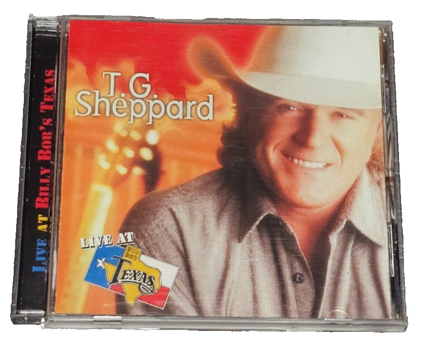 T. G. Sheppard – Live at Billy Bob’s Texas – (2002 Smith Music Group) – Used CD