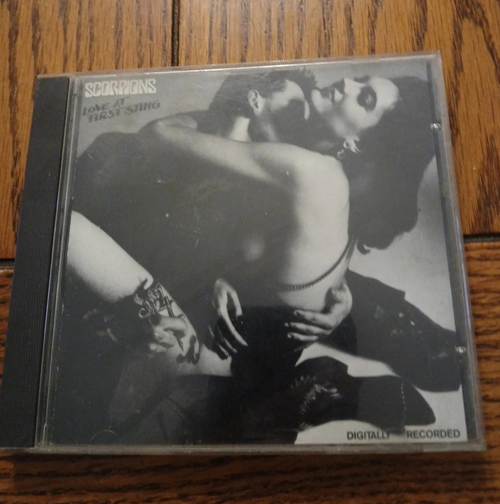 Scorpion Love At First Sting Audio CD, Mercury Records 1990 Disc Near Mint