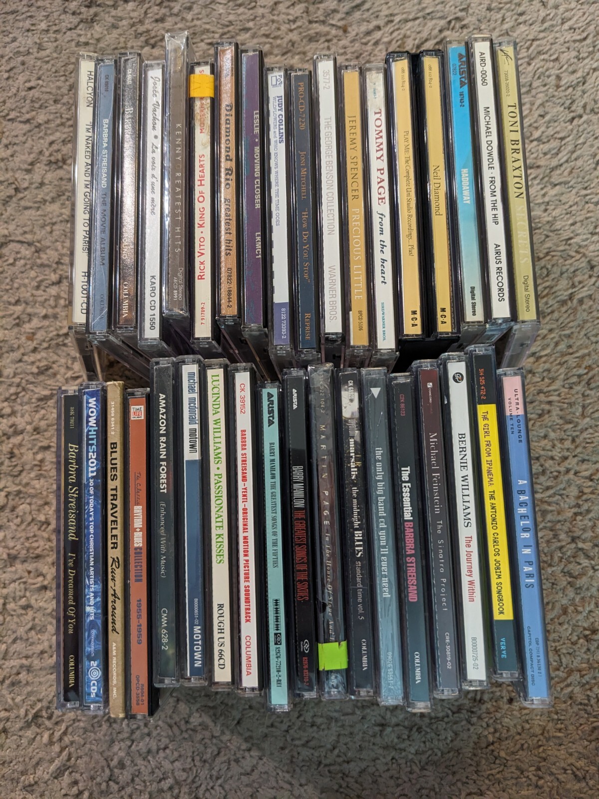 Mixed Lot of 30 CDs – Electronic, Adult Contemporary, Easy Listening, Christian