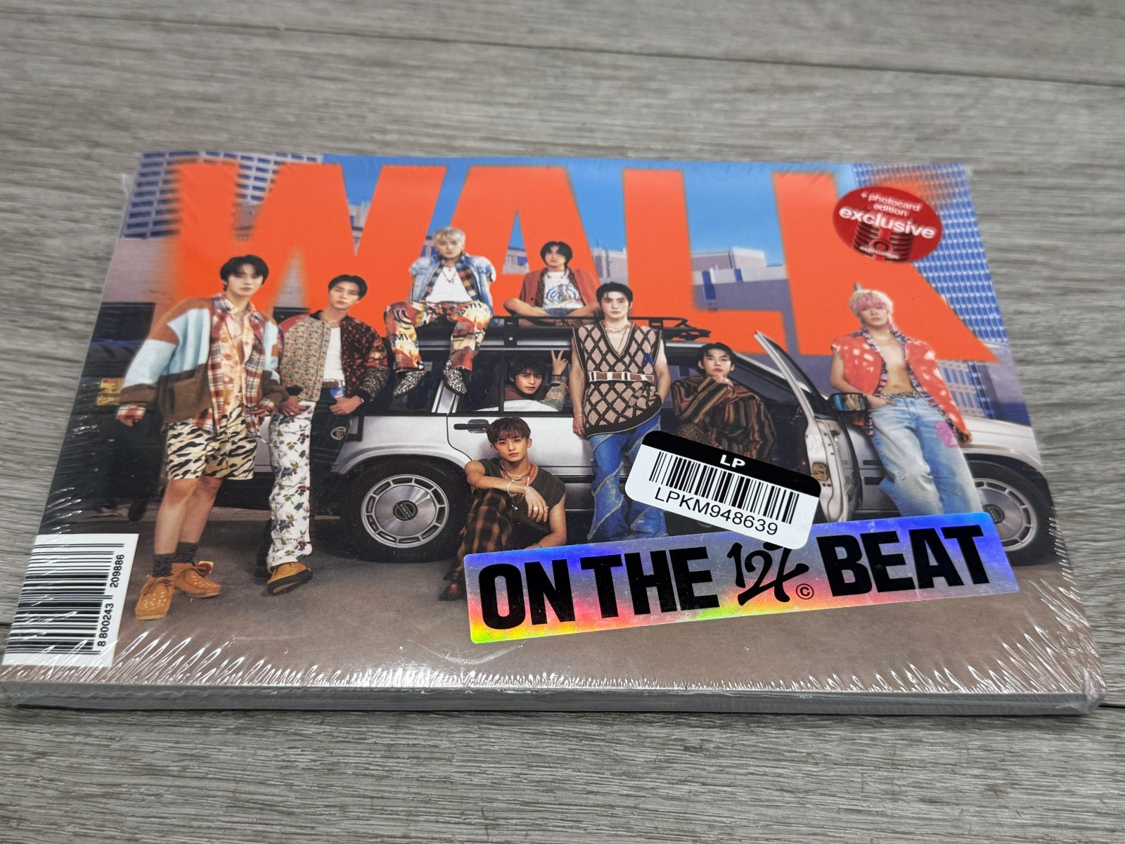 NCT 127 Walk – the 6th Album – CD Target Photo Card Edition NEW In Packaging