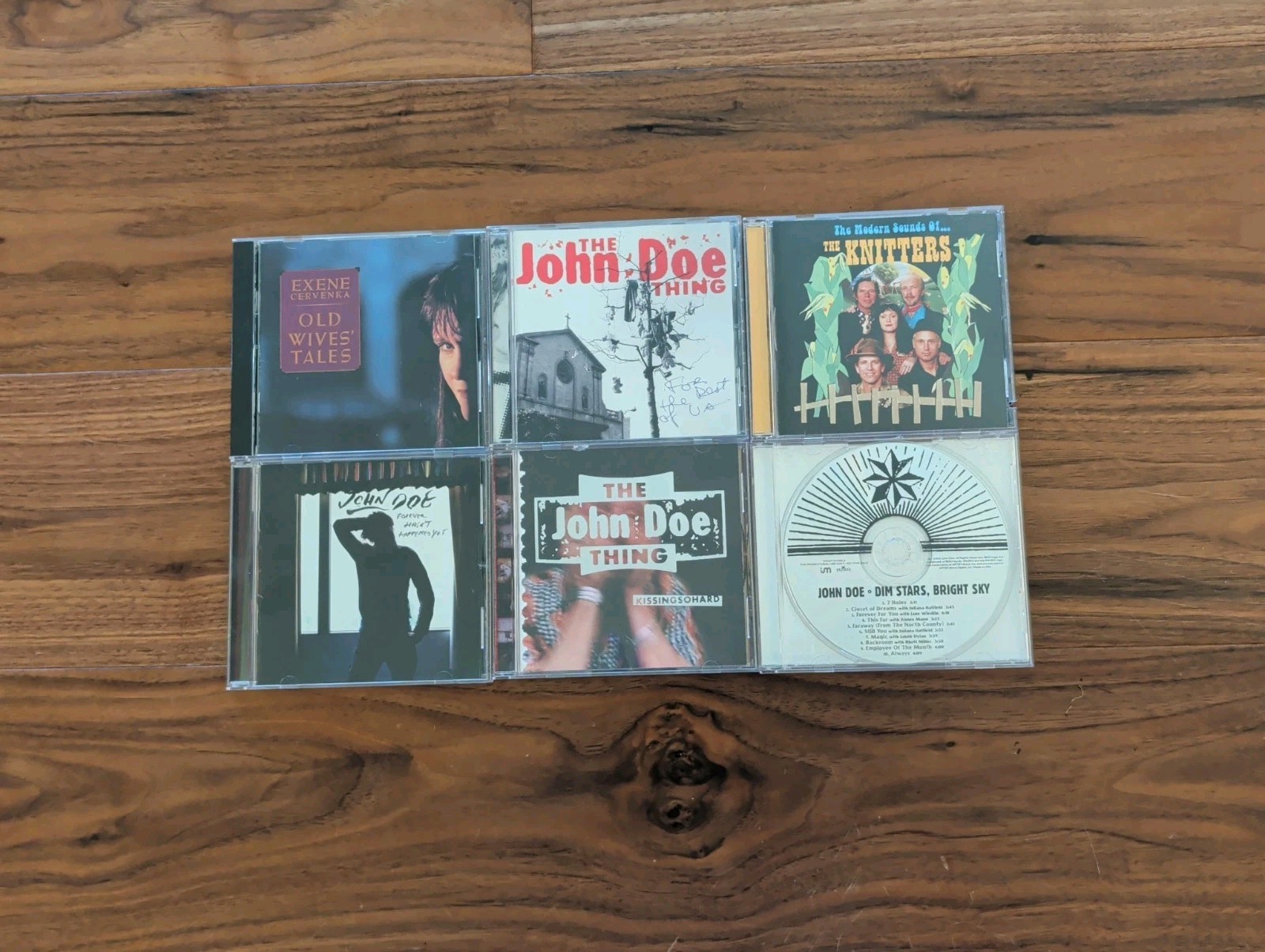 John Doe Exene Cervenka X Punk Rock 6 CD Lot Knitters For The Rest Of Us