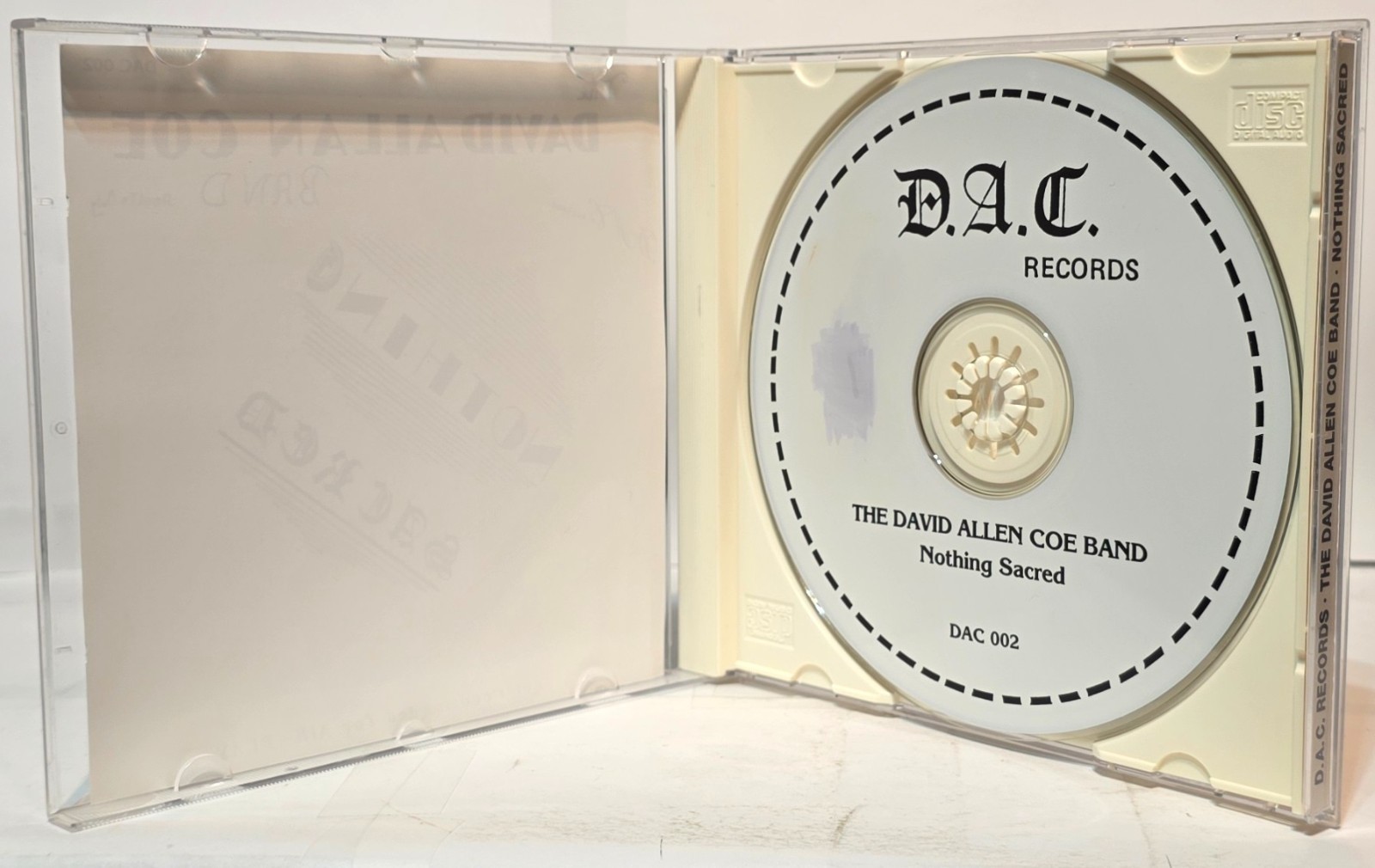 David Allan Coe : Nothing Sacred (PA)- Adults only CD NICE !