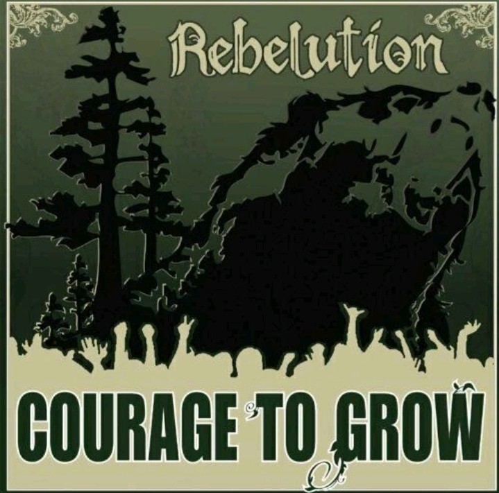 *NEW SEALED* REBELUTION “COURAGE TO GROW” 13 TRACK (2007 CD) ROOTS REGGAE VG OOP