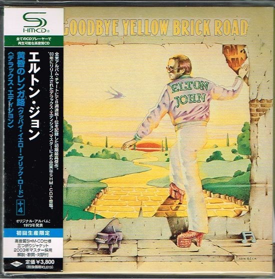 Elton John “Goodbye Yellow Brick Road” Japan Mini LP 2SHM-CD Paper Sleeve w/OBI