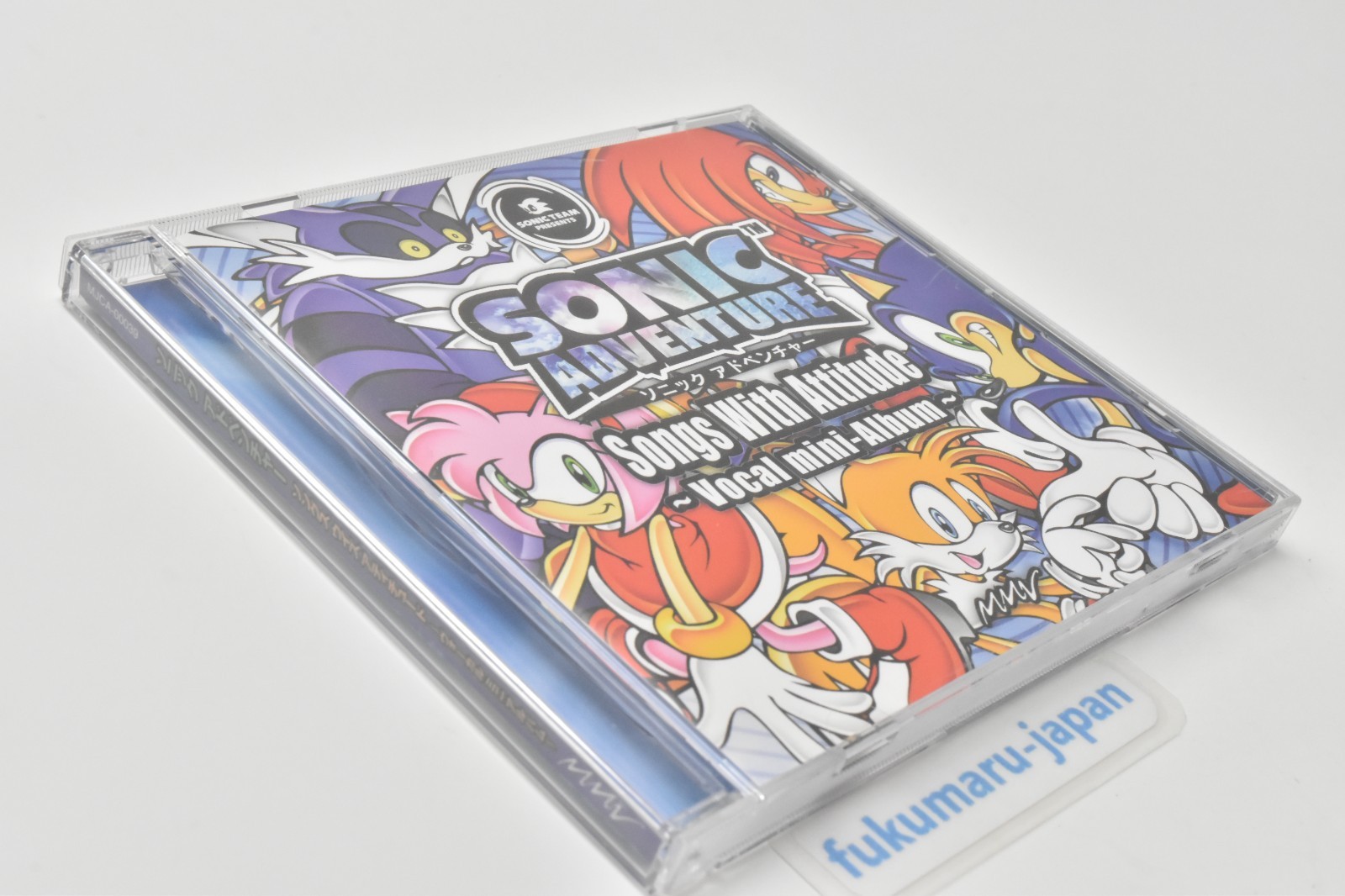 Sonic Adventure Songs with Attitude Vocal Mini Album CD 1998 Sonic the Hedgehog