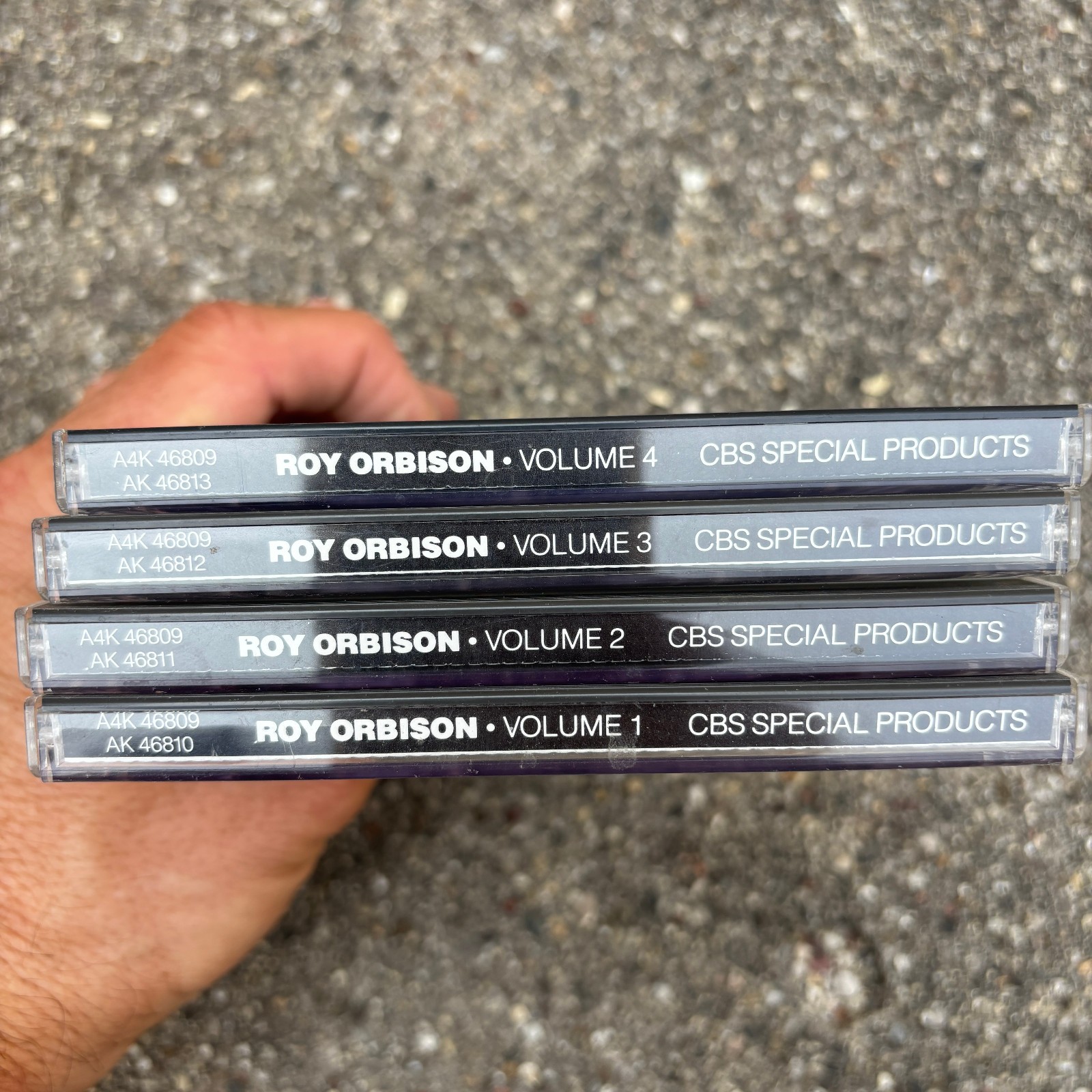The Legendary Roy Orbison CD Volumes 1 – 2 – 3 & 4 CBS Special Products