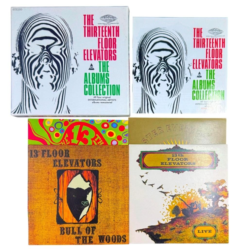 The Albums Collection [4 CD Box Set] The Thirteenth 13th Floor Elevators NM UK