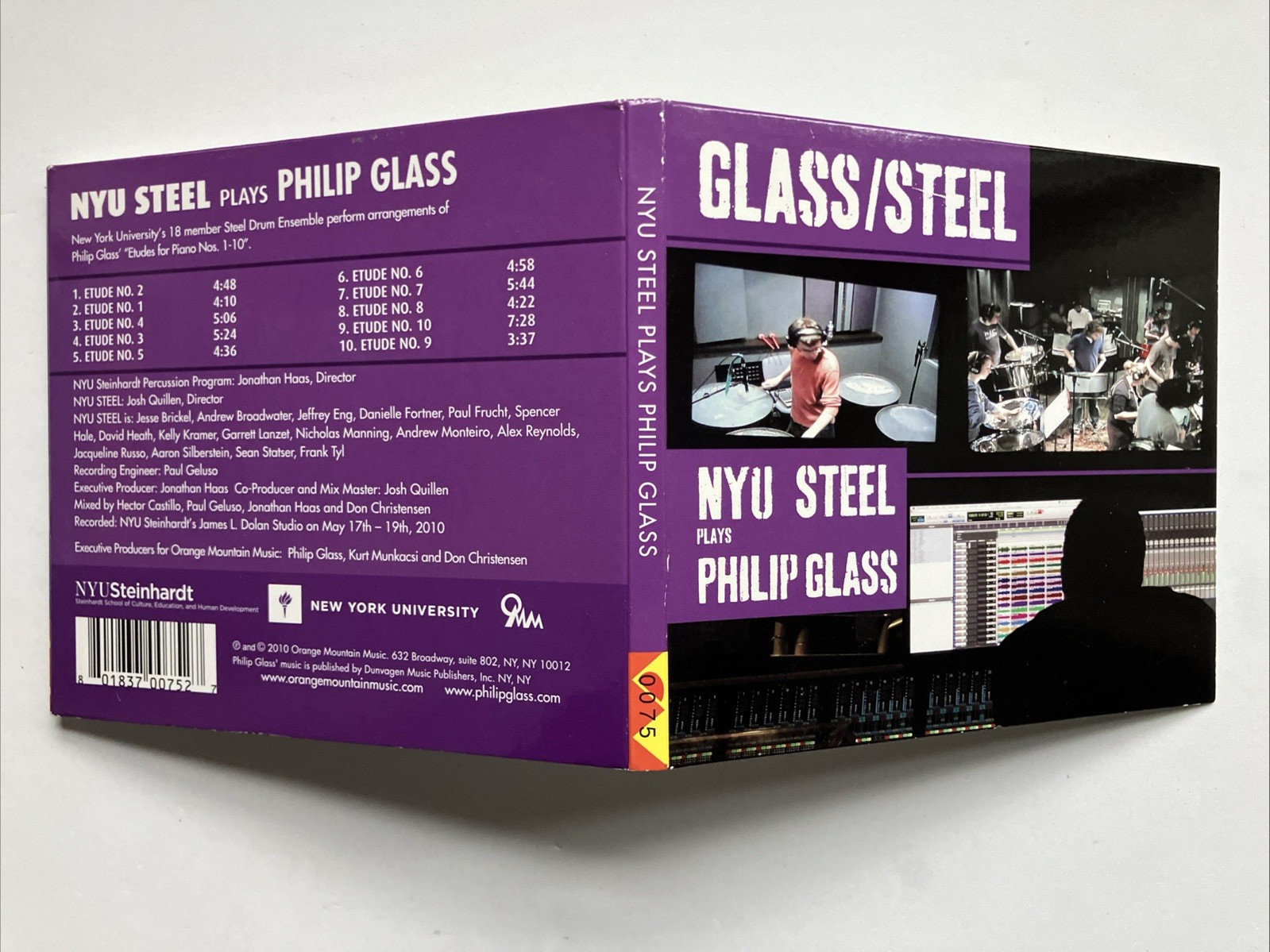 Etudes for Piano 1-10 (Arranged for Steel Drum) by Nyu Steel (CD, 2011)