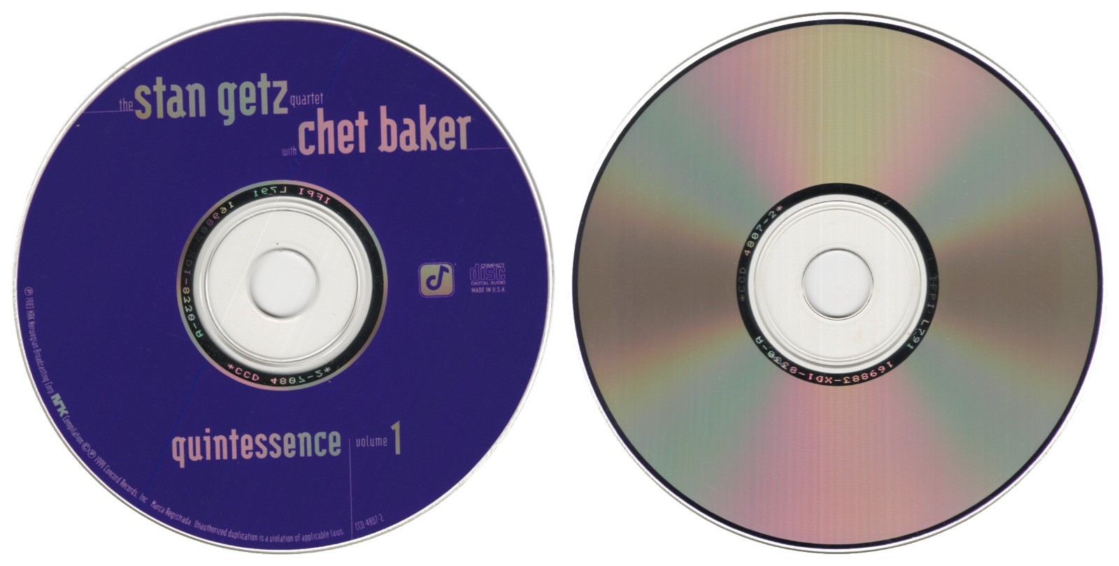 Lot of 6 CHET BAKER Music CDs (Multiple Titles)