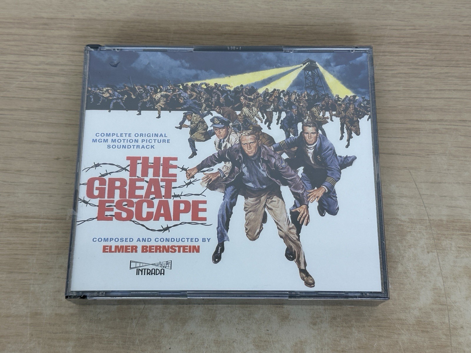 THE GREAT ESCAPE Soundrack: Elmer Bernstein 3 CD Set Intrada Limited Edition NEW