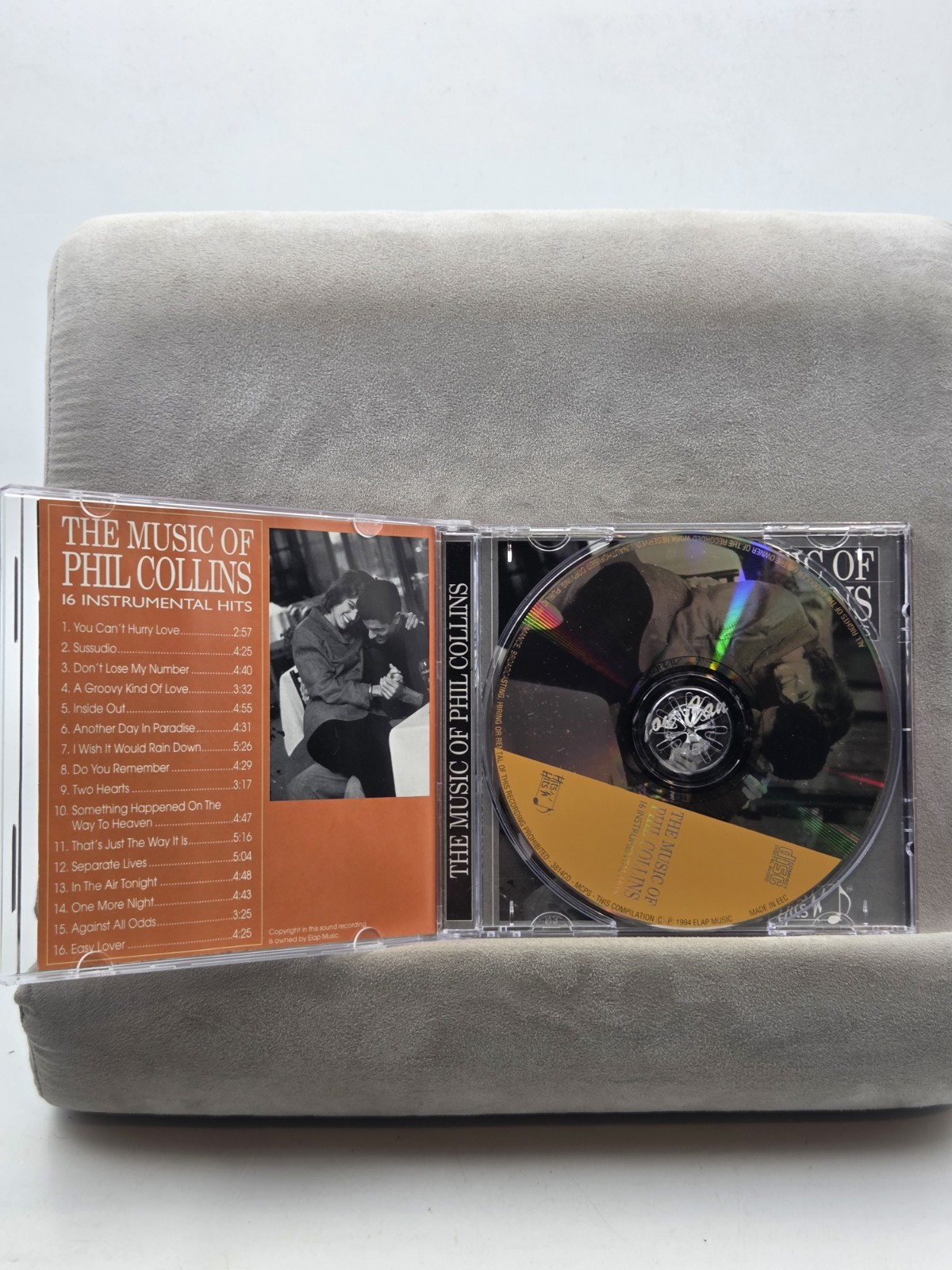 The Music Of Phil Collins: 16 Instrumental Hits – CD In The Air Tonight