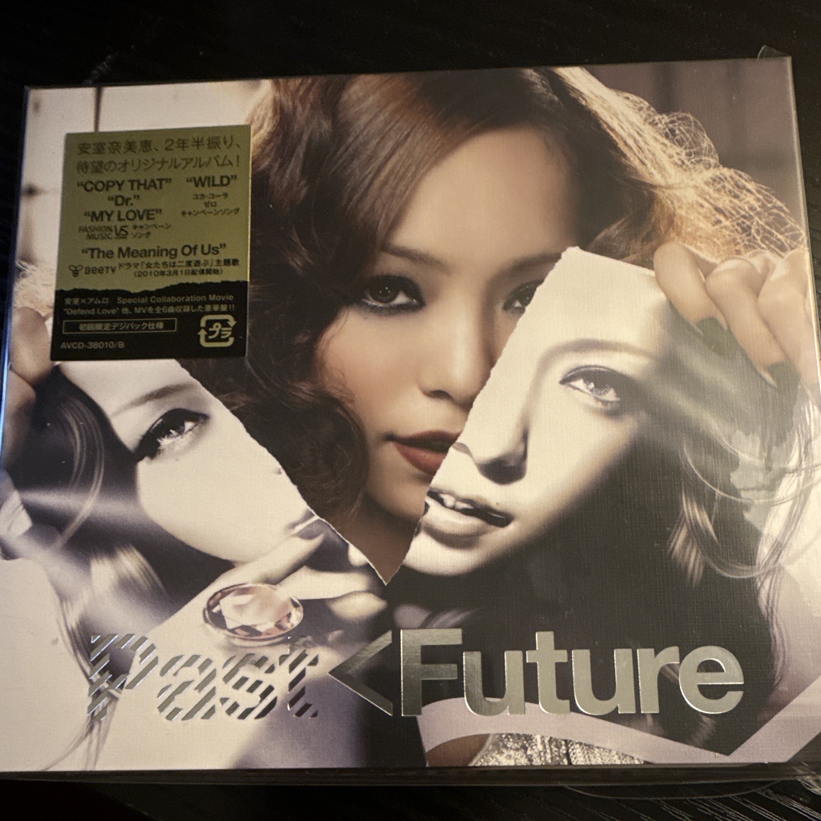Namie Amuro Past Future Avex CD+DVD First Edition 2009 J-Pop AVCD-38010/B