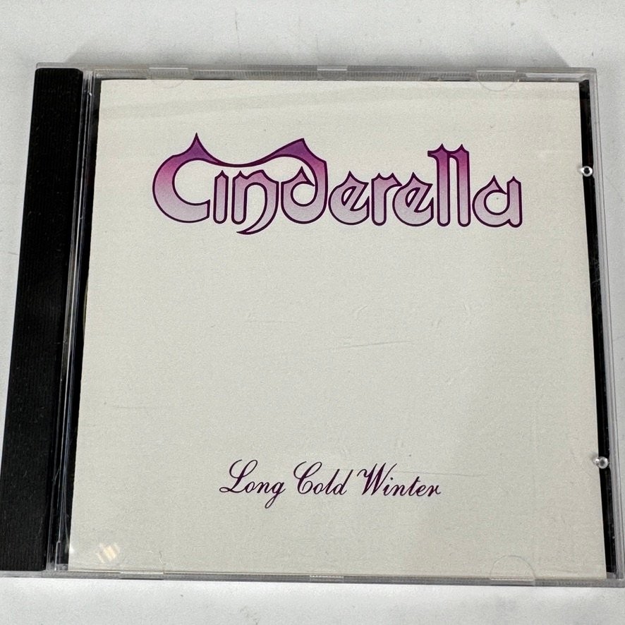 Cinderella – Long Cold Winter CD 1988 Hard Rock Glam Metal Mercury USA