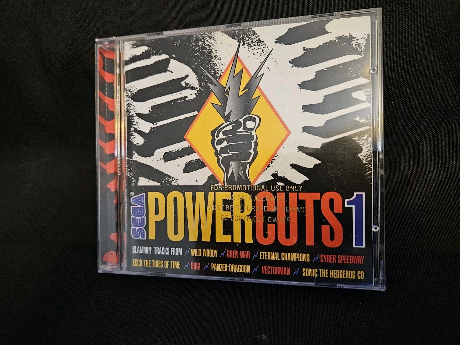 SEGA Power Cuts 1 – Promo CD Soundtrack & Remixes • Rare 1990s Promotional Disc