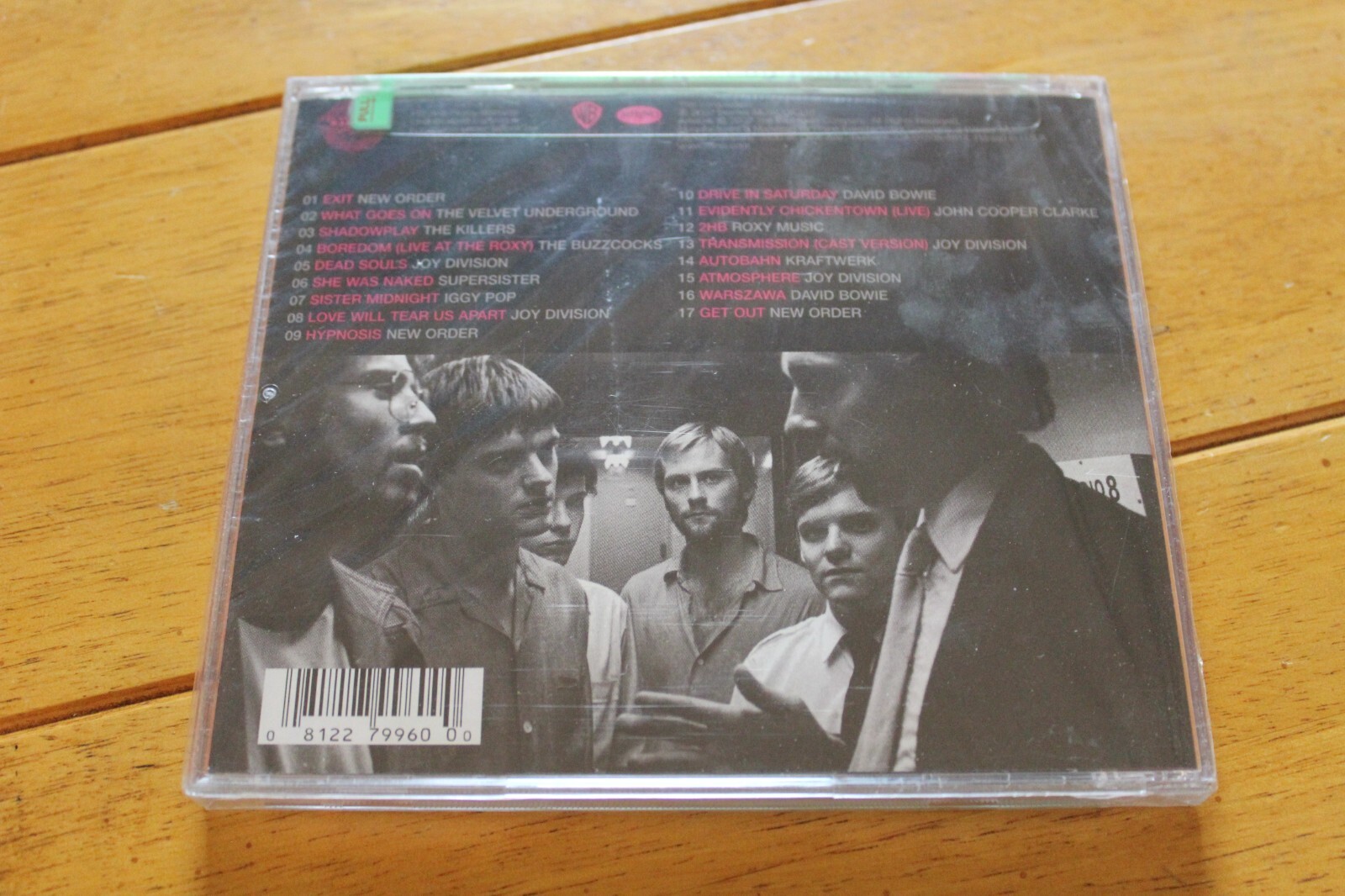 CONTROL SOUNDTRACK – VARIOUS ARTISTS (CD, 2007, WARNER BROS) [NEW SEALED]
