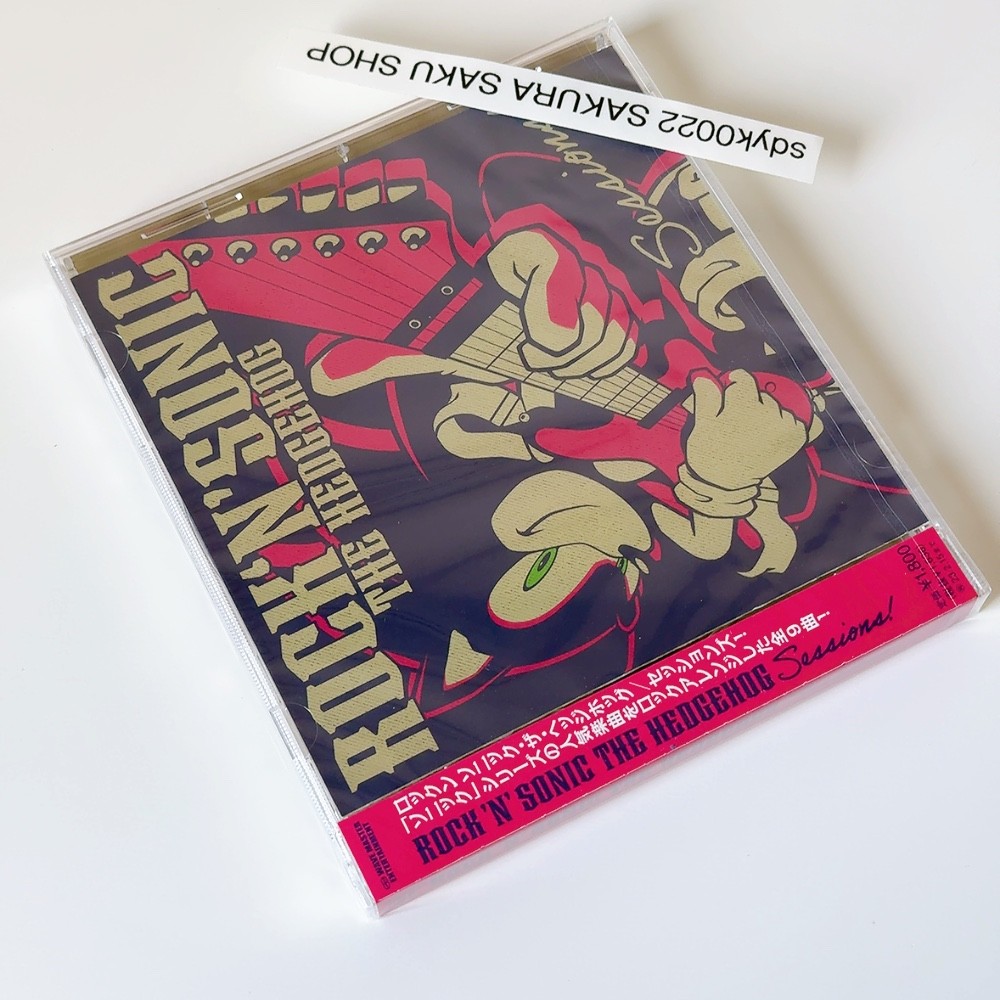 SONIC THE HEDGEHOG ROCK ‘N’ SONIC THE HEDGEHOG Sessions! CD Game Music OST