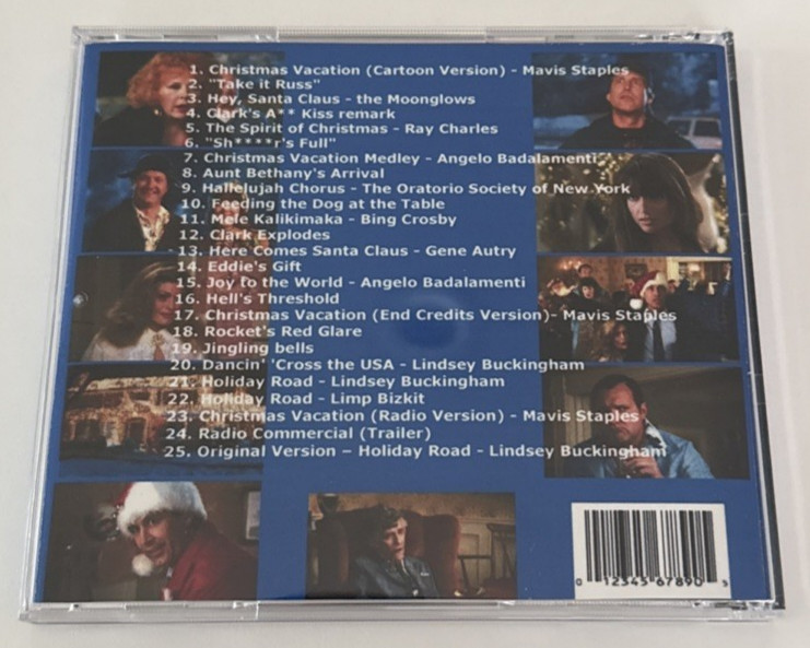 National Lampoon’s Christmas Family Vacation Soundtrack [CD] (1989) Chevy Chase