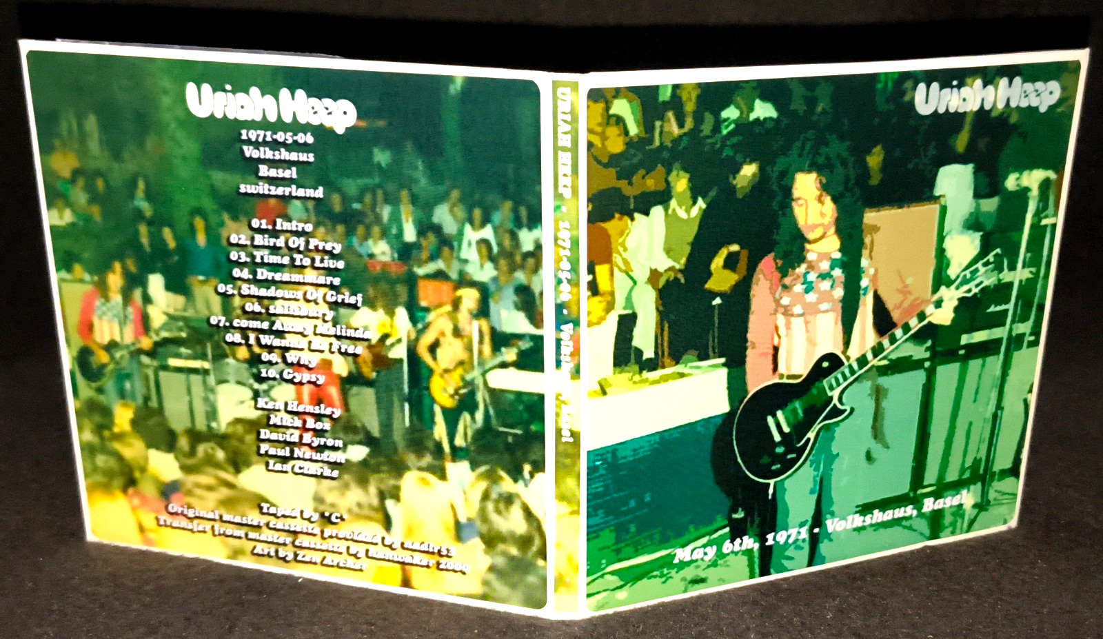 Uriah Heep Basel 1970 Gate Fold 2CD Package NEW