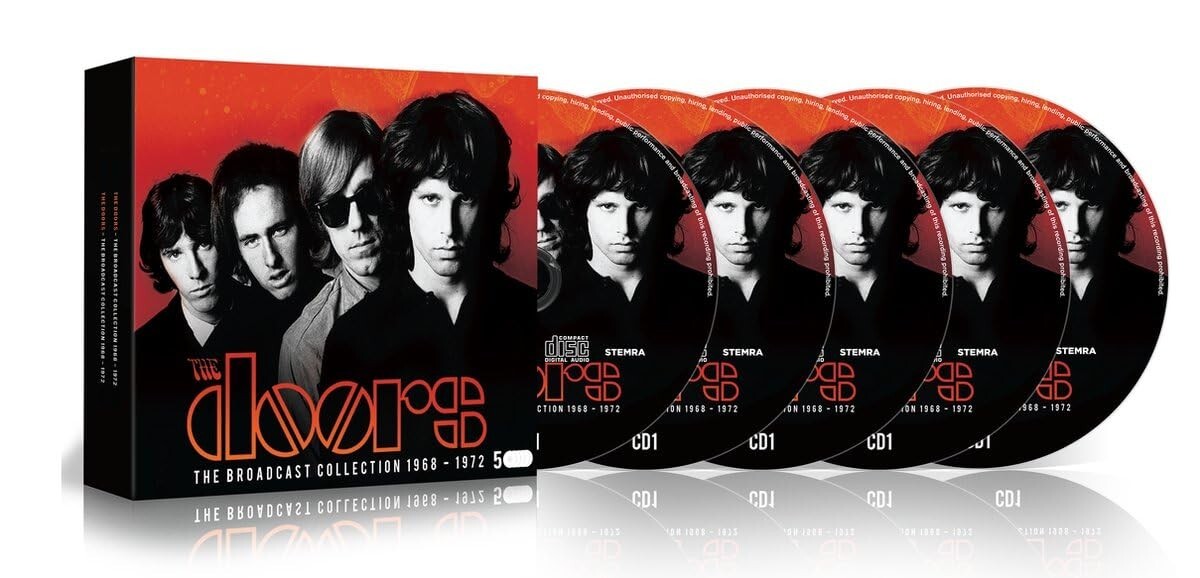 The Doors – The Broadcast Collection 1968-1972 5 CD Set – NEW