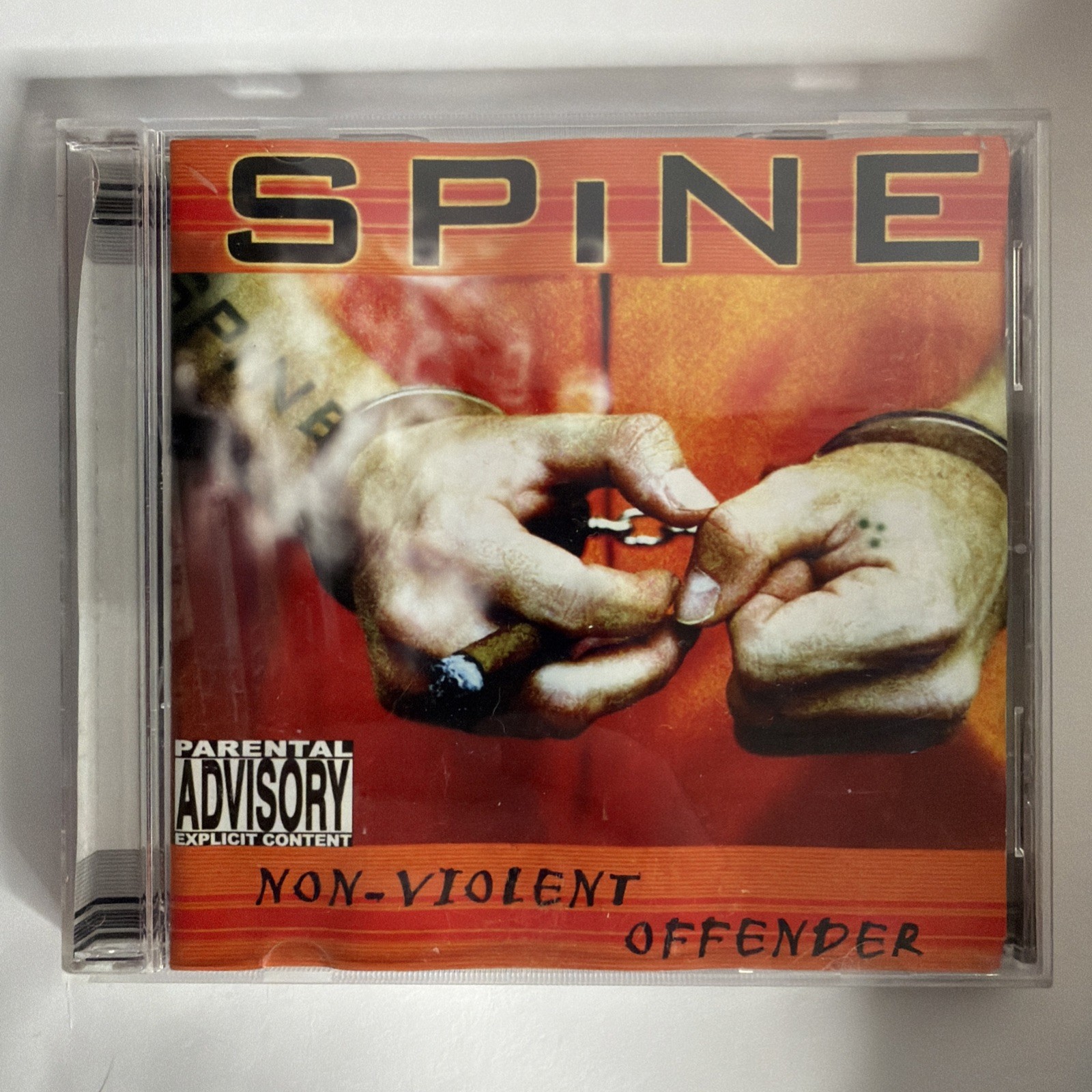 SPINE NON-VIOLENT OFFENDER RARE NU METAL CD 2001 OOP RARE