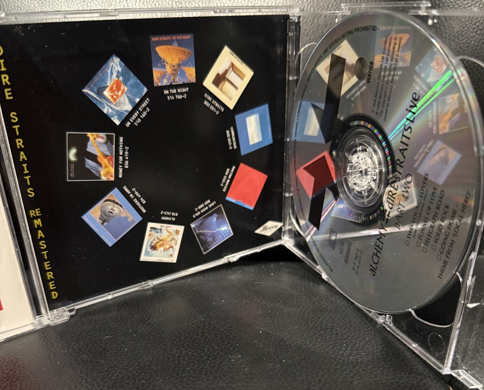 Dire Straits : Alchemy: Live – Part One & Two (CD, 2 Disc Set)