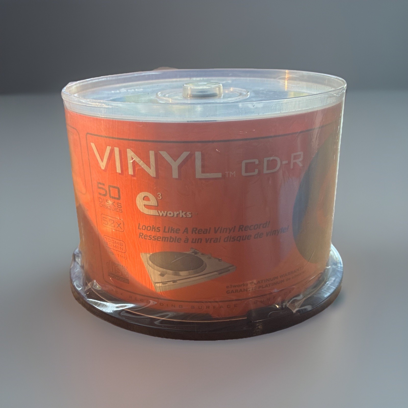 Vinyl Cd-R 50 eWorks Discs 700mb/80min CD’s SEALED