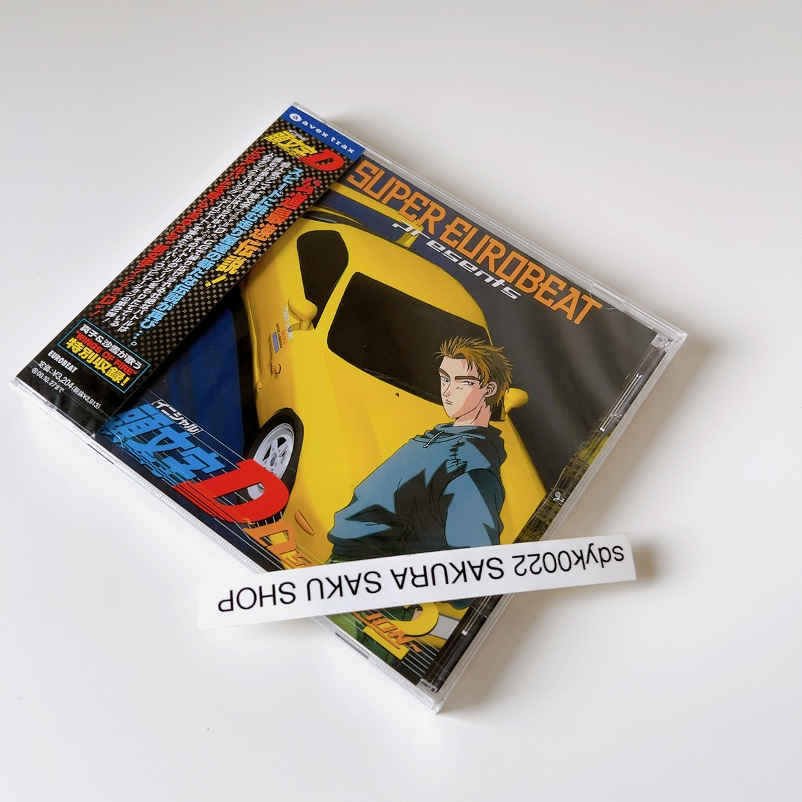 SUPER EUROBEAT PRESENTS Initial D ~D Selection 2~ CD Anime Soundtrack OST