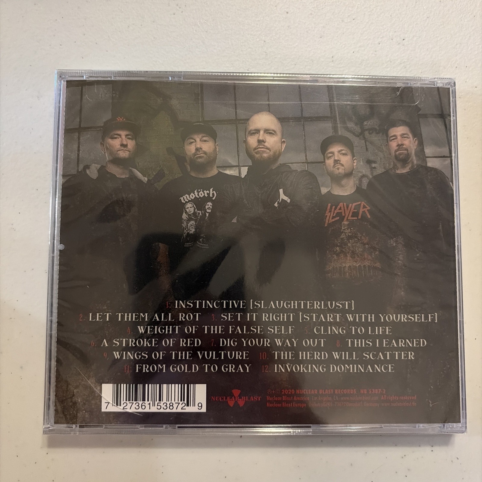 Weight of the False Self by Hatebreed (CD, 2020, Nuclear Blast) *NEW* FREE Ship